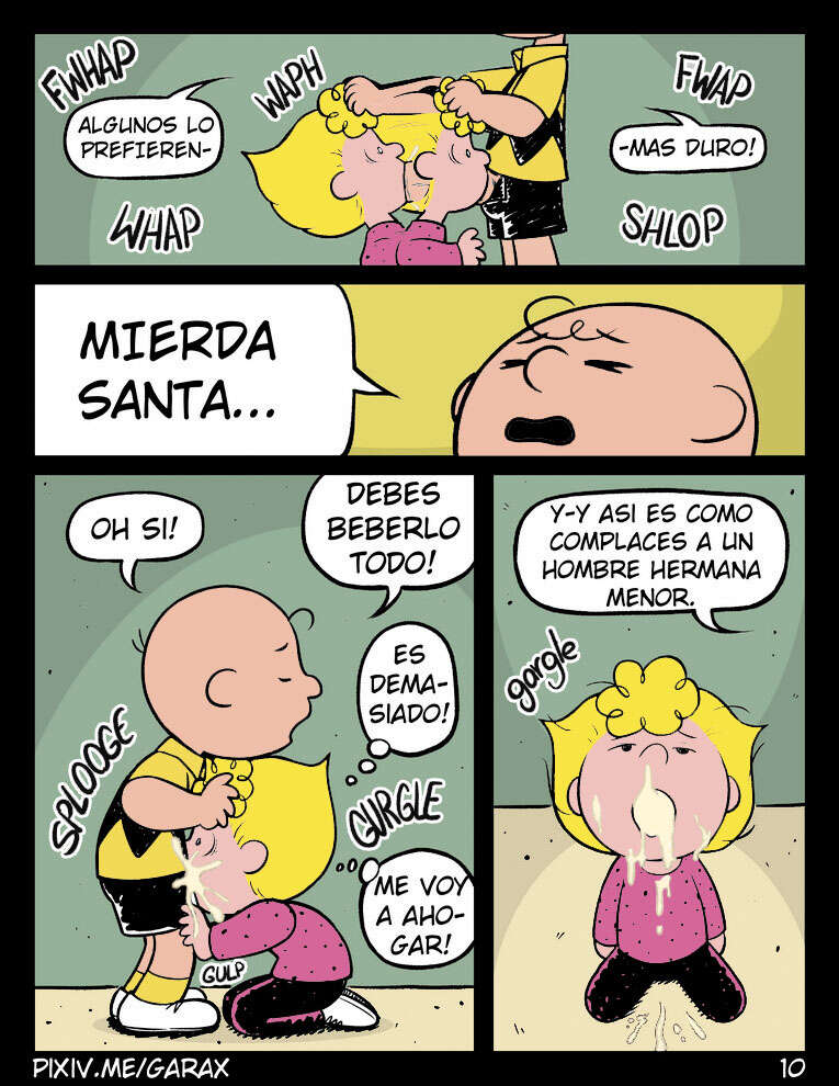 You are a Sister Fucker Charlie Brown Spanish Colorized page10   06529871.jpg