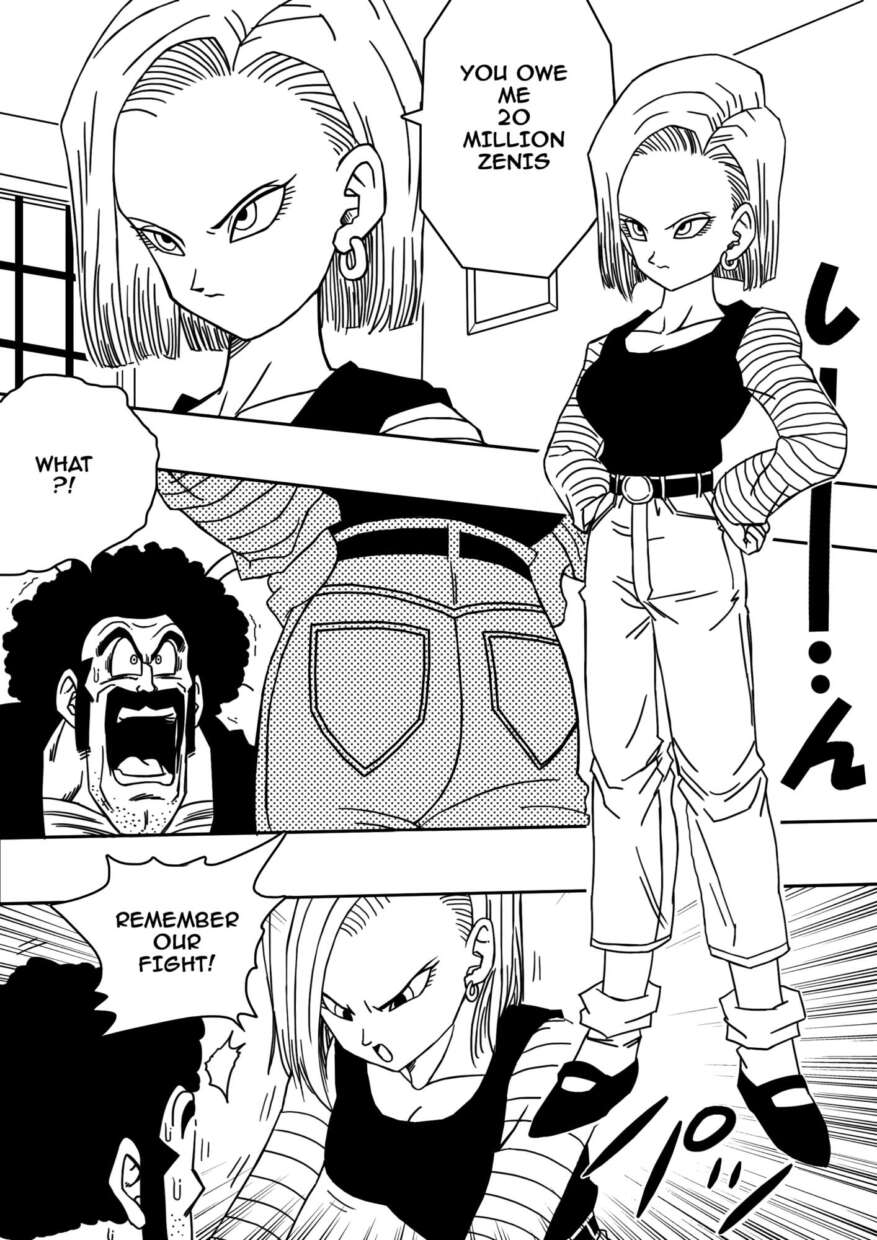 Android N18 and Mr. Satan Sexual Intercourse Between Fighters English page02   45027386 1414x2000.jpg