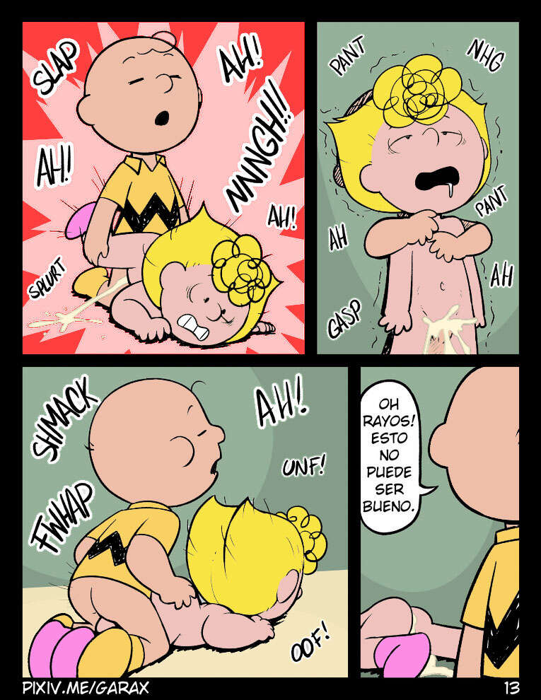 You are a Sister Fucker Charlie Brown Spanish Colorized page13   54621079.jpg